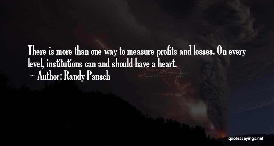 Pausch Quotes By Randy Pausch