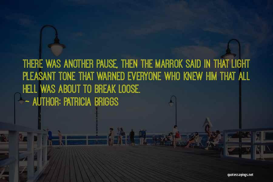 Pause Break Quotes By Patricia Briggs