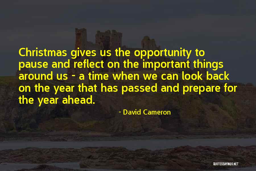 Pause Time Quotes By David Cameron