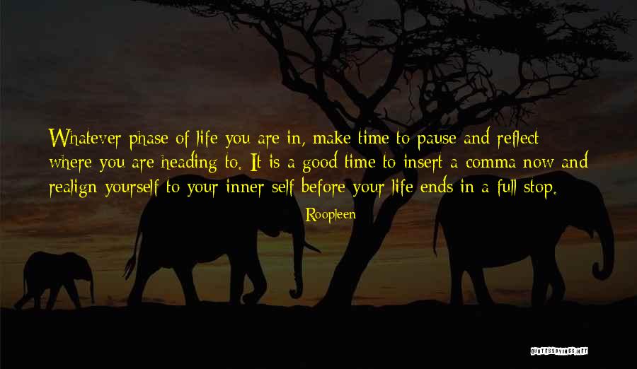 Pause Time Quotes By Roopleen