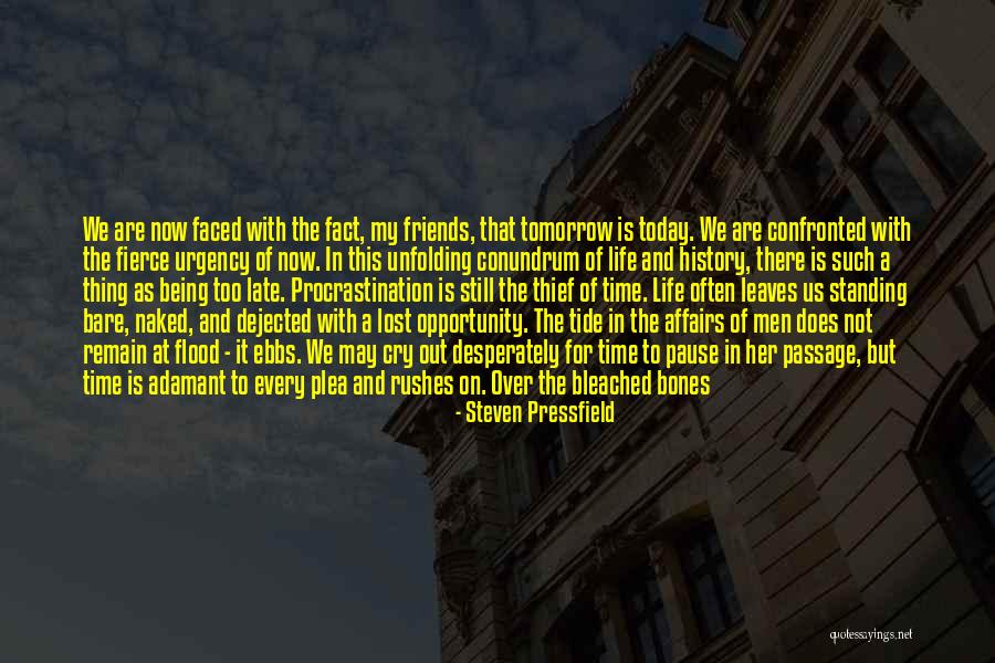 Pause Time Quotes By Steven Pressfield