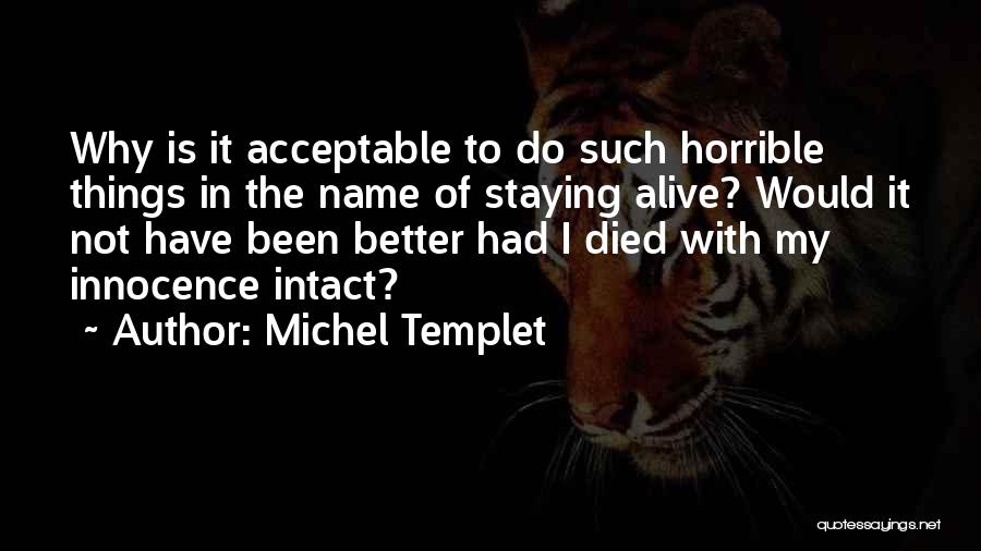 Pavaso Quotes By Michel Templet