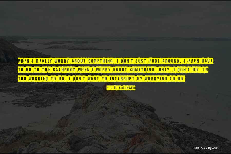 Pavimento Exterior Quotes By J.D. Salinger Pavimento Exterior Quotes By J.D. Salinger