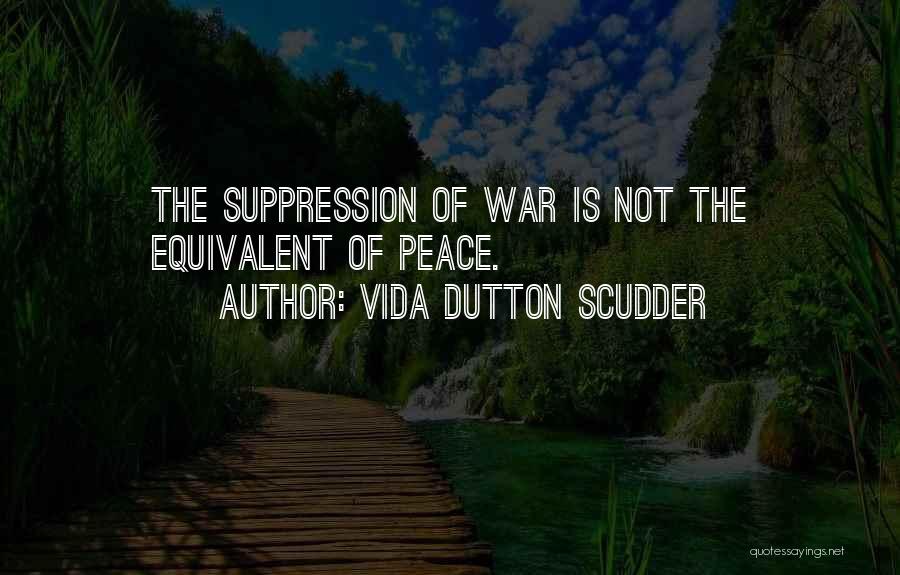 Pavulon Quotes By Vida Dutton Scudder