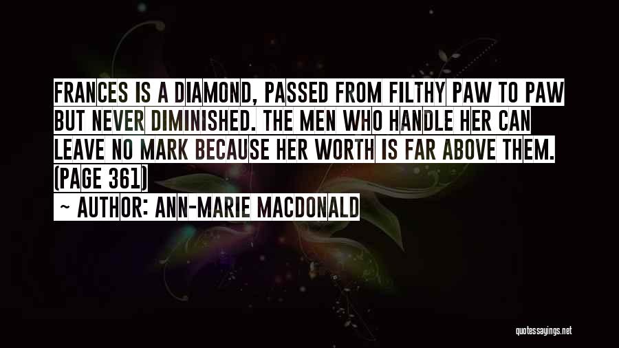 Paw Quotes By Ann-Marie MacDonald