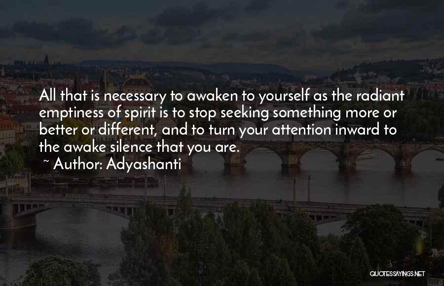 Pawluk Lab Quotes By Adyashanti