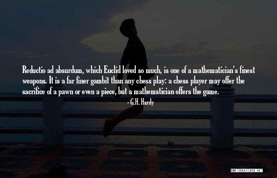 Pawn Quotes By G.H. Hardy Pawn Quotes By G.H. Hardy