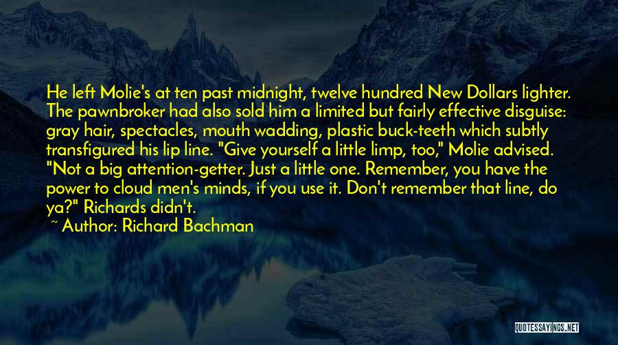 Pawnbroker Quotes By Richard Bachman