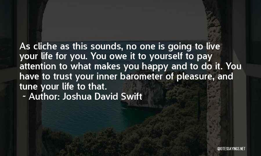 Pay Attention To Yourself Quotes By Joshua David Swift