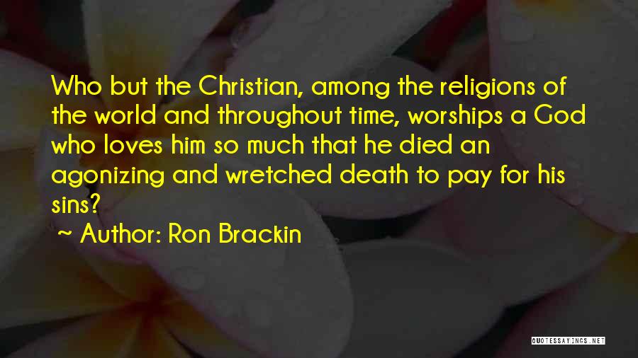 Pay For Sins Quotes By Ron Brackin