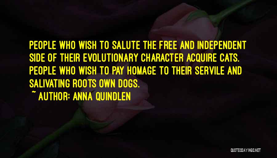 Pay Homage Quotes By Anna Quindlen