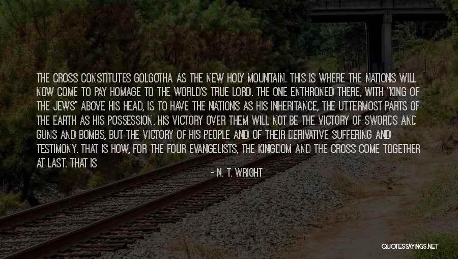 Pay Homage Quotes By N. T. Wright