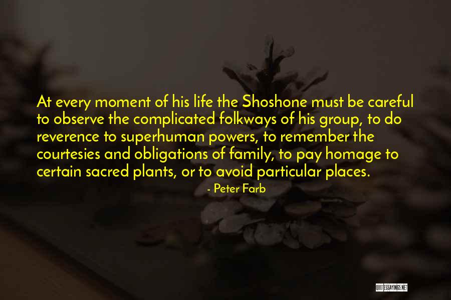 Pay Homage Quotes By Peter Farb