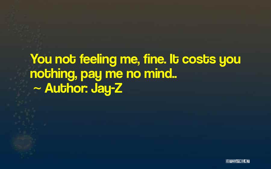 Pay No Mind Quotes By Jay-Z