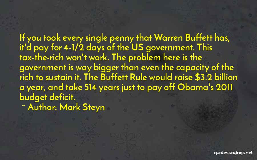 Pay Off Quotes By Mark Steyn