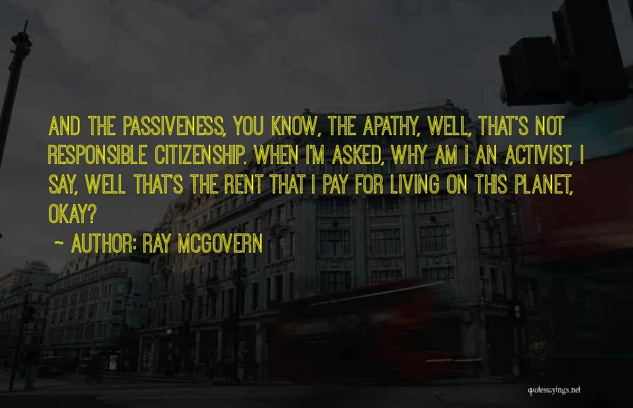 Pay Rent Quotes By Ray McGovern