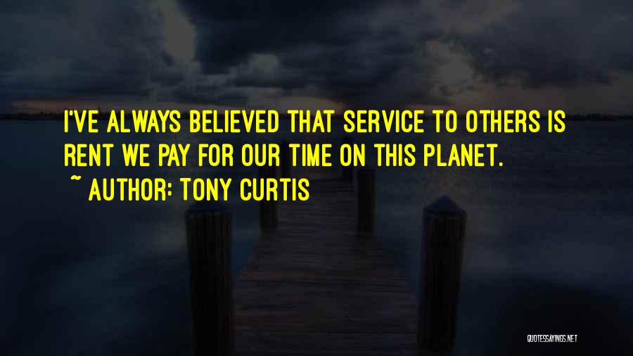 Pay Rent Quotes By Tony Curtis