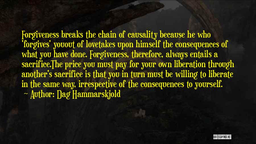 Pay Your Own Way Quotes By Dag Hammarskjold