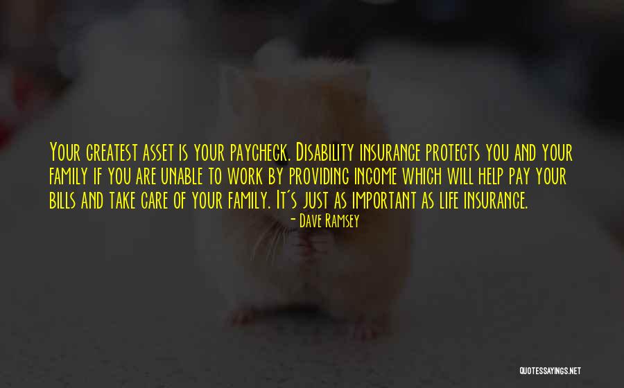 Paycheck Quotes By Dave Ramsey