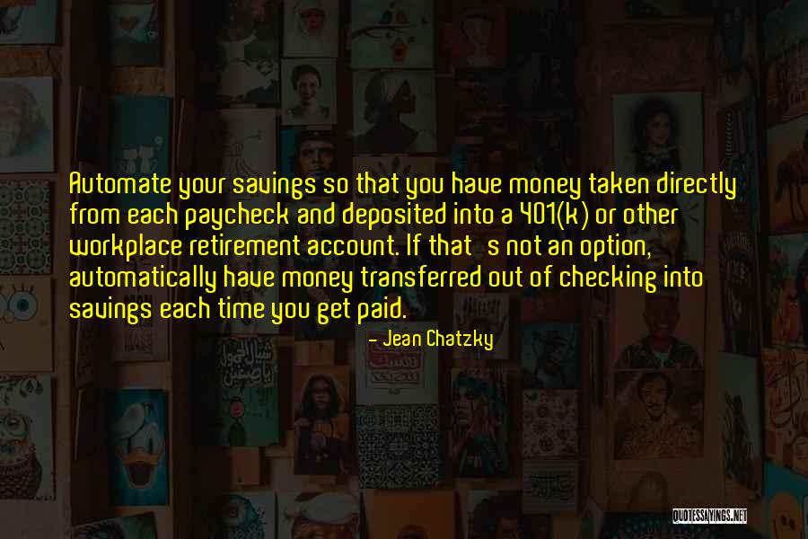 Paycheck Quotes By Jean Chatzky Paycheck Quotes By Jean Chatzky