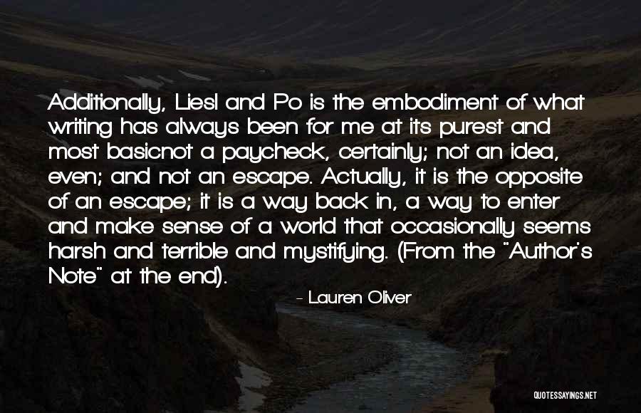 Paycheck Quotes By Lauren Oliver Paycheck Quotes By Lauren Oliver