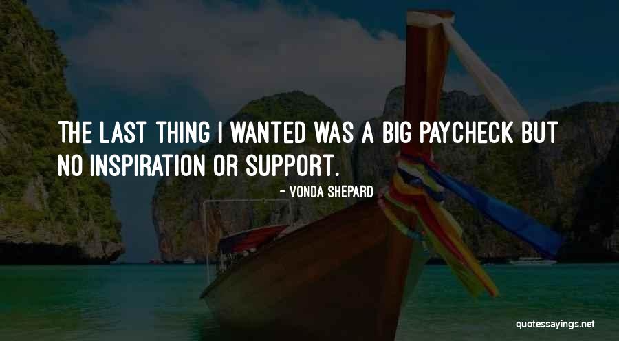 Paycheck Quotes By Vonda Shepard Paycheck Quotes By Vonda Shepard