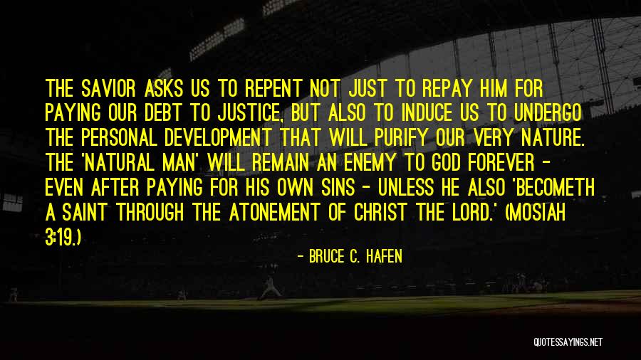 Paying For Your Sins Quotes By Bruce C. Hafen