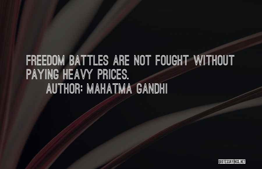 Paying Quotes By Mahatma Gandhi