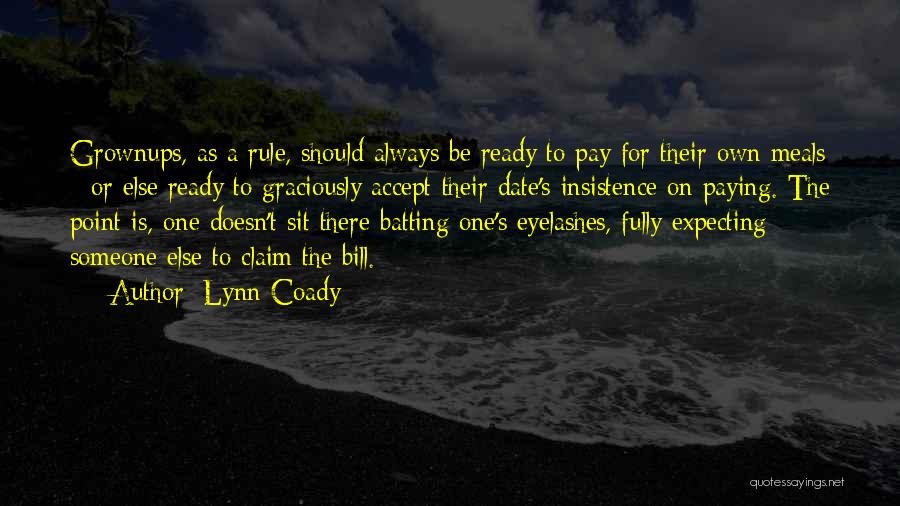 Paying The Bill Quotes By Lynn Coady