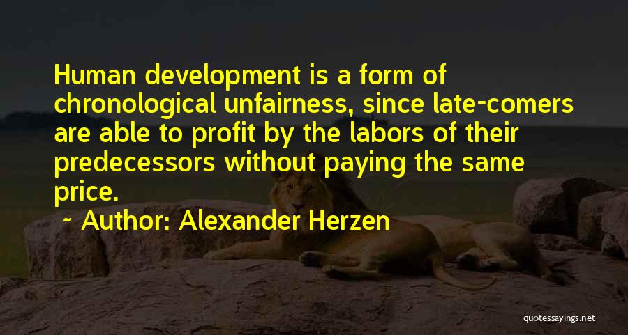 Paying The Price Quotes By Alexander Herzen