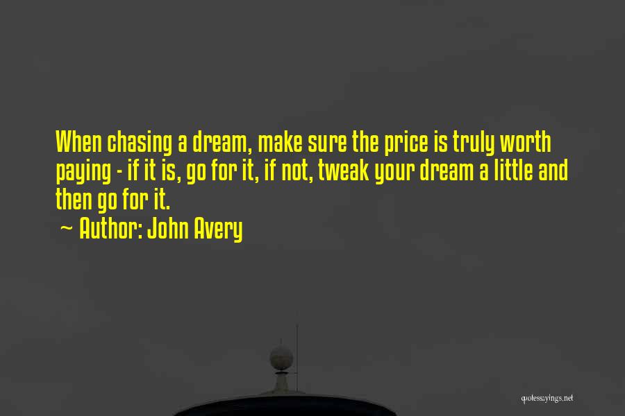 Paying The Price Quotes By John Avery