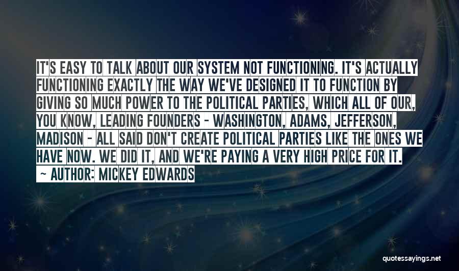 Paying The Price Quotes By Mickey Edwards