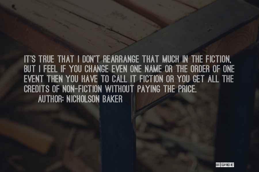 Paying The Price Quotes By Nicholson Baker