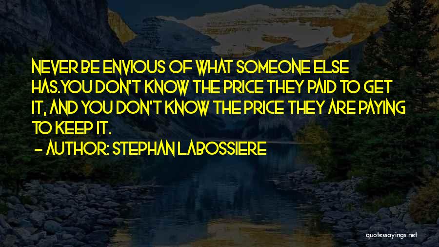 Paying The Price Quotes By Stephan Labossiere