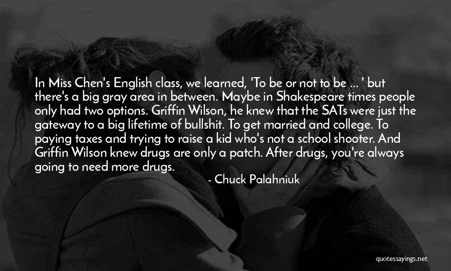 Paying Your Taxes Quotes By Chuck Palahniuk