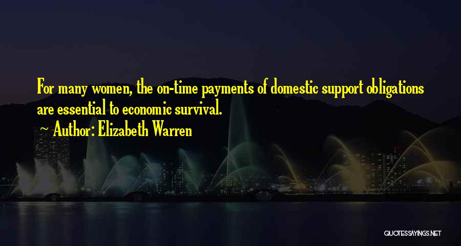 Payments Quotes By Elizabeth Warren