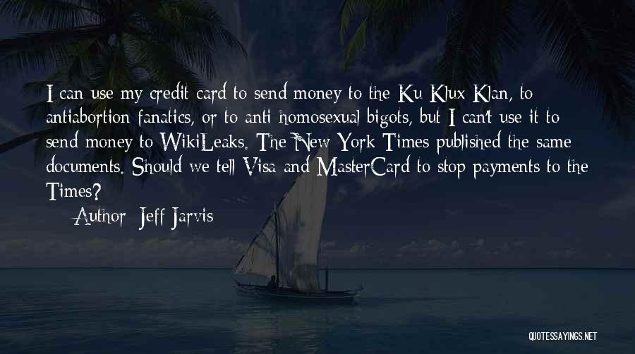 Payments Quotes By Jeff Jarvis