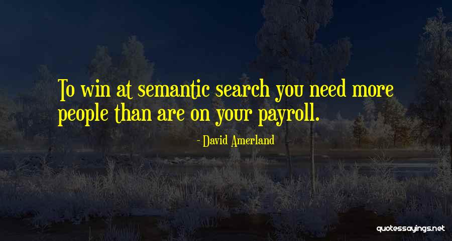 Payroll Quotes By David Amerland