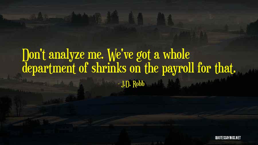 Payroll Quotes By J.D. Robb