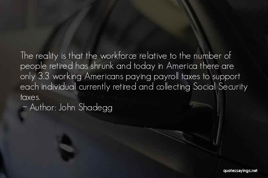 Payroll Quotes By John Shadegg