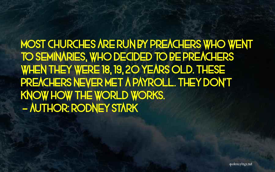 Payroll Quotes By Rodney Stark