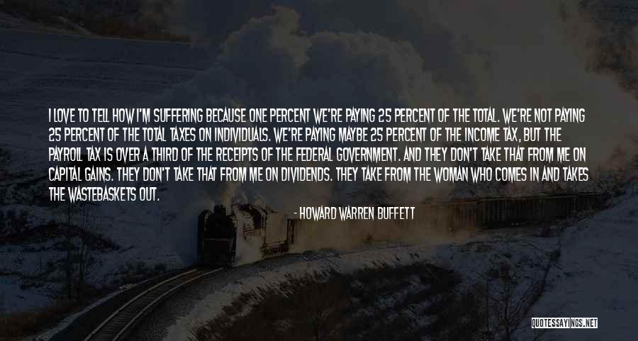 Payroll Tax Quotes By Howard Warren Buffett