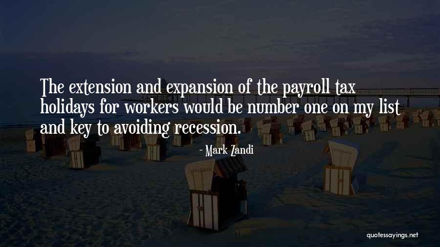 Payroll Tax Quotes By Mark Zandi Payroll Tax Quotes By Mark Zandi