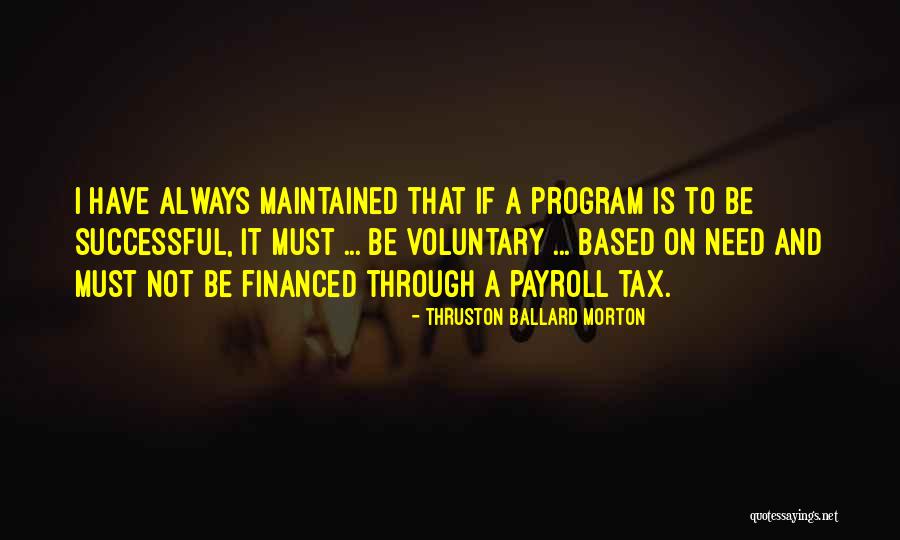 Payroll Tax Quotes By Thruston Ballard Morton