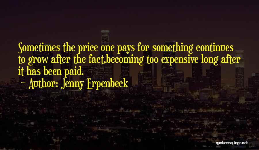 Pays Quotes By Jenny Erpenbeck