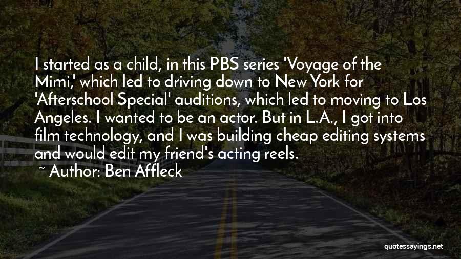 Pbs Quotes By Ben Affleck