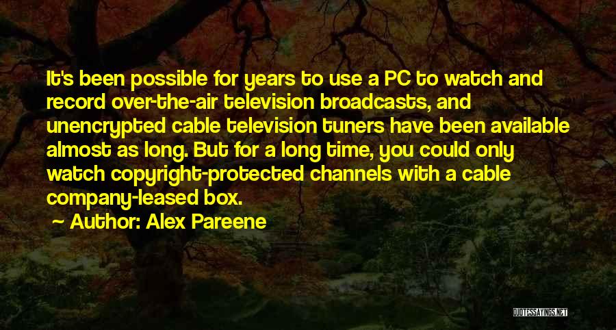 Pc Quotes By Alex Pareene