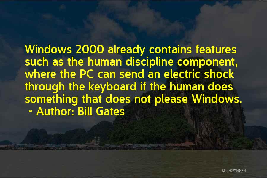 Pc Quotes By Bill Gates