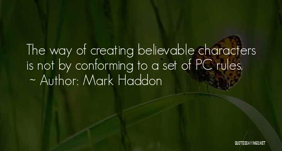 Pc Quotes By Mark Haddon