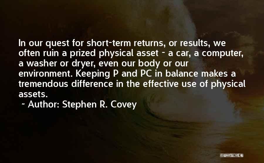 Pc Quotes By Stephen R. Covey